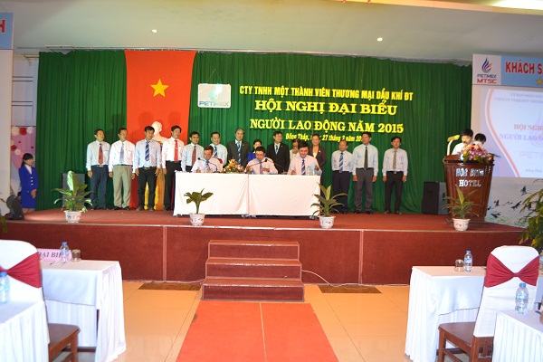 Hội nghị đại biểu
người lao động petimex năm 2015 (27/03/2015)