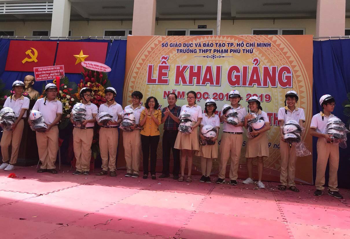Tiếp sức đến trường cho học sinh nhân dịp năm học mới 2018 -2019 (05/09/2018)