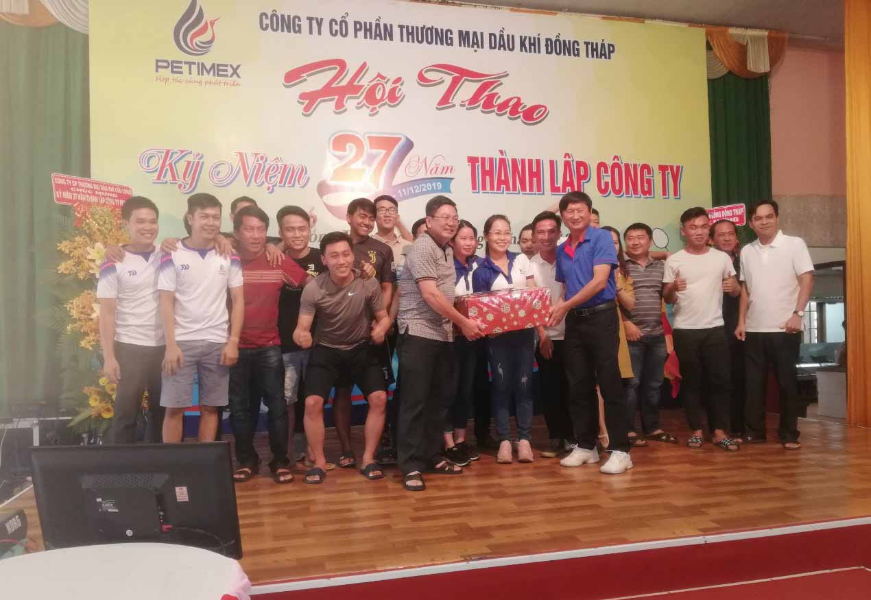 Hội thao chào mừng kỷ niệm 27 năm ngày thành lập công ty petimex (07/12/2019)