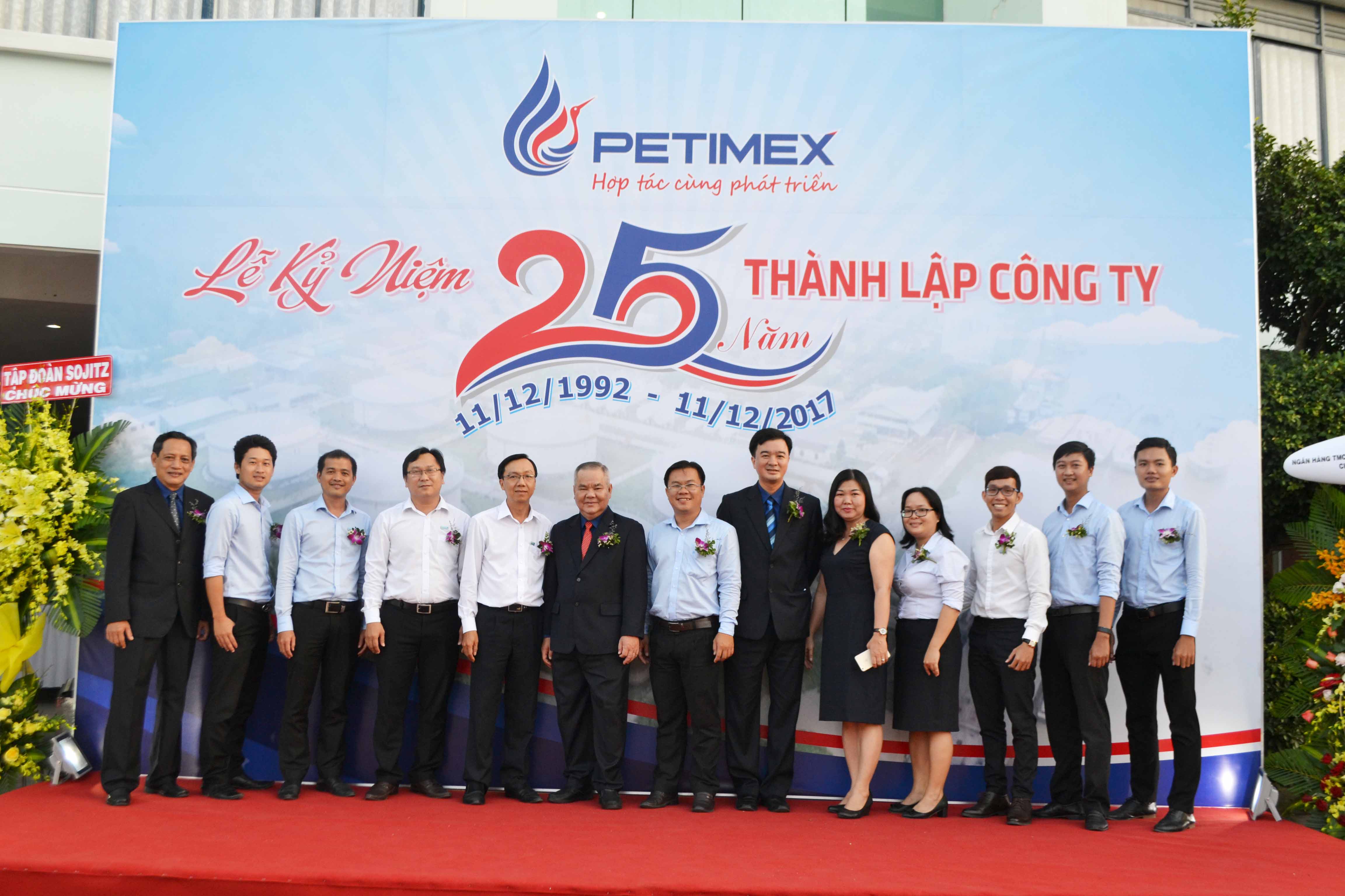 Petimex kỷ niệm 25 năm thành lập và phát triển (12/12/2017)