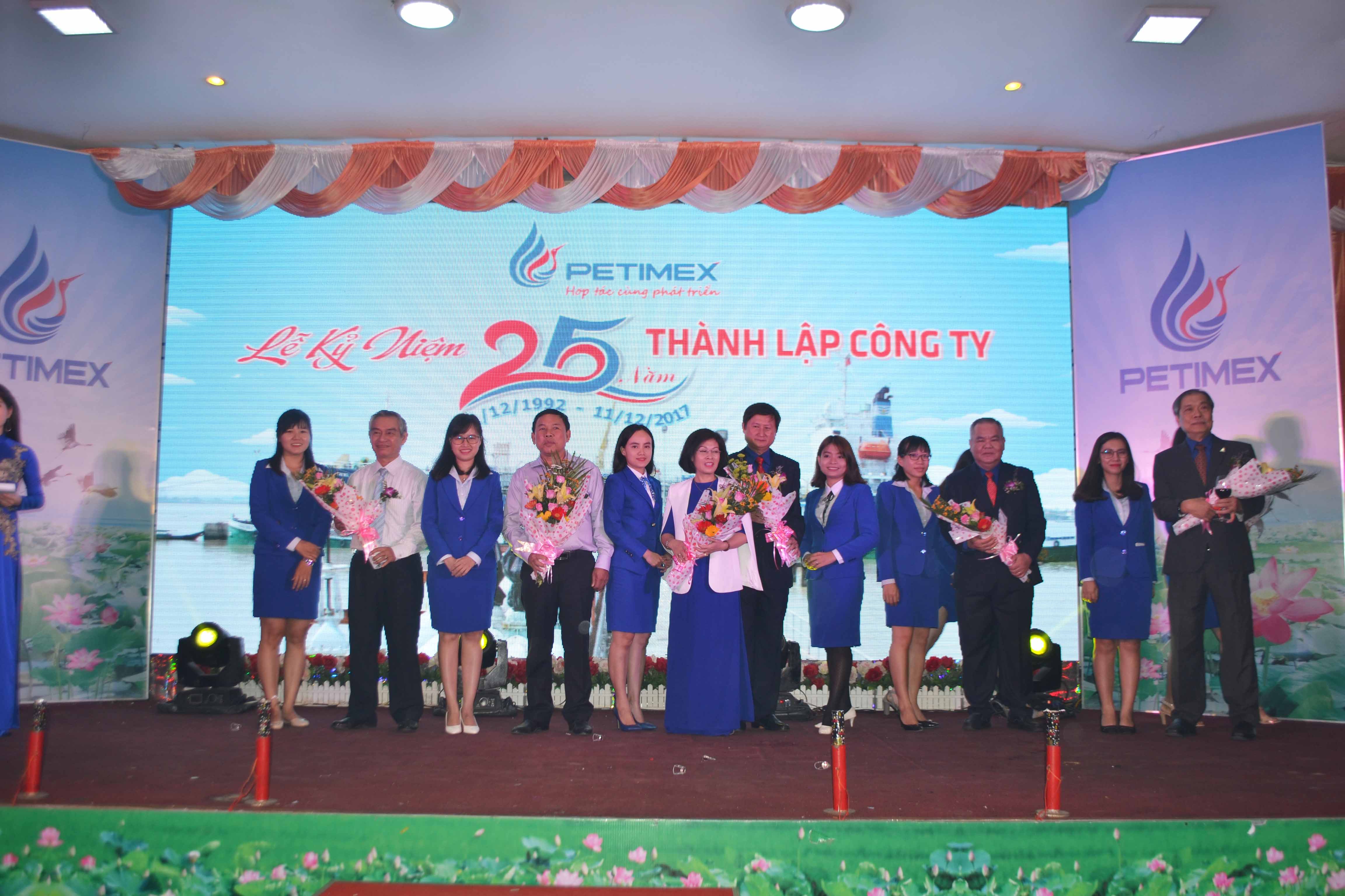 Petimex kỷ niệm 25 năm thành lập và phát triển (12/12/2017)