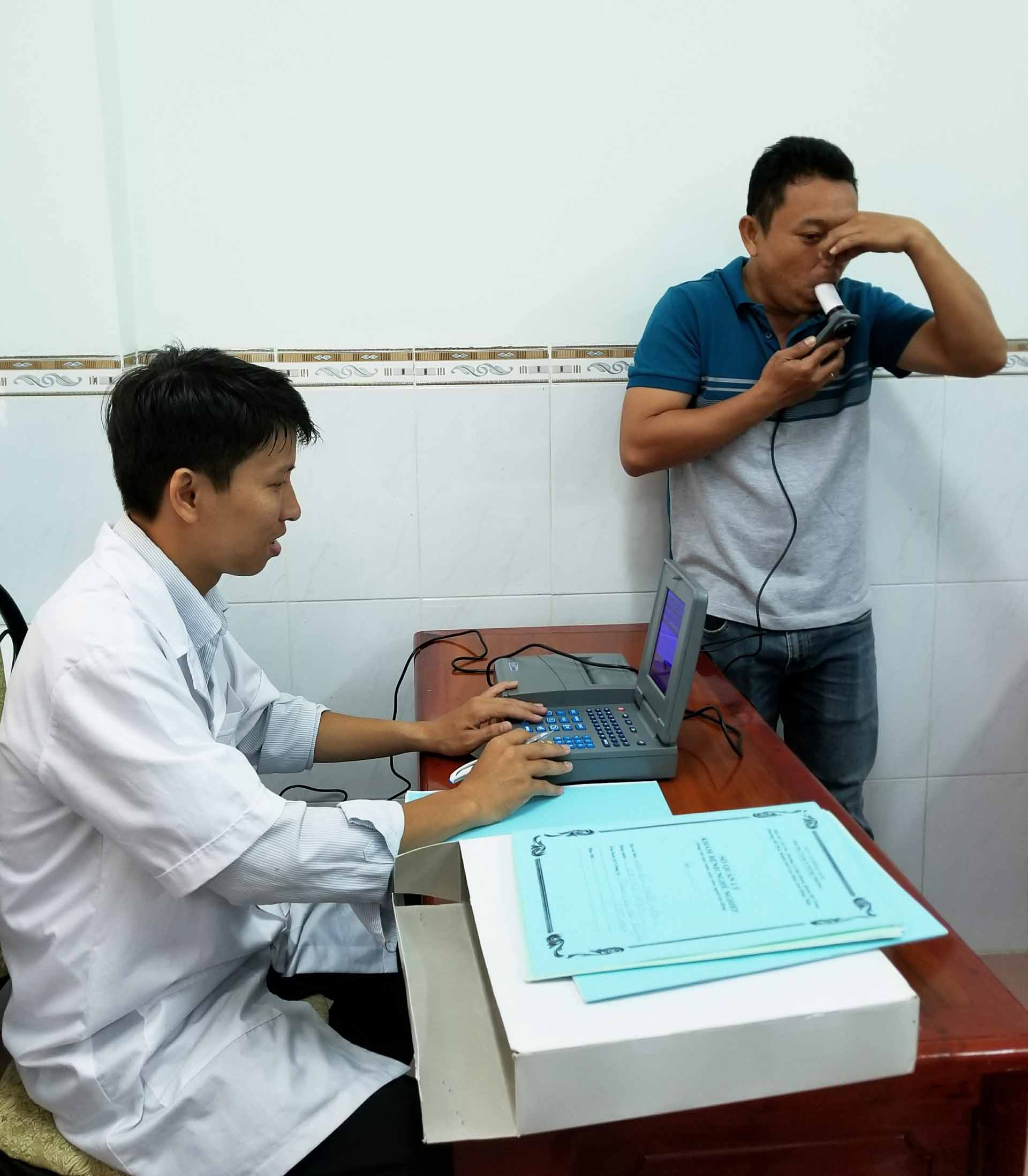 Petimex tổ chức khám sức khỏe định kỳ, bệnh nghề nghiệp và tập huấn atlđ – vslđ năm 2018. (12/05/2018)