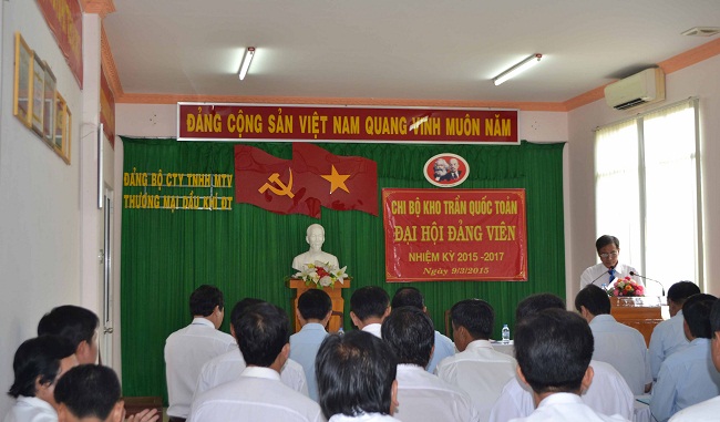 Đại hội đảng viên chi bộ kho trần quốc toản
nhiệm kỳ 2015 - 2017
 (11/03/2010)
