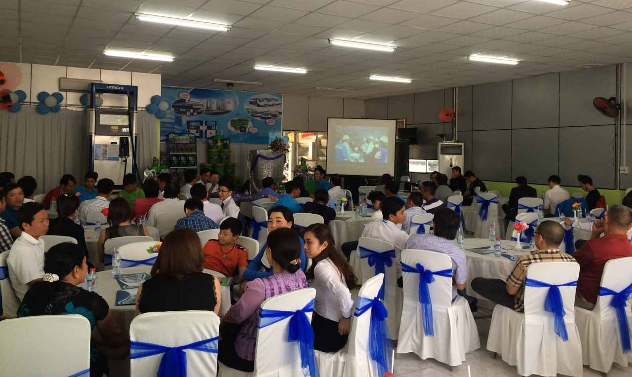 Khai trương cửa hàng xăng dầu tân long 1 thuộc hệ thống phân phối của petimex. (21/05/2018)