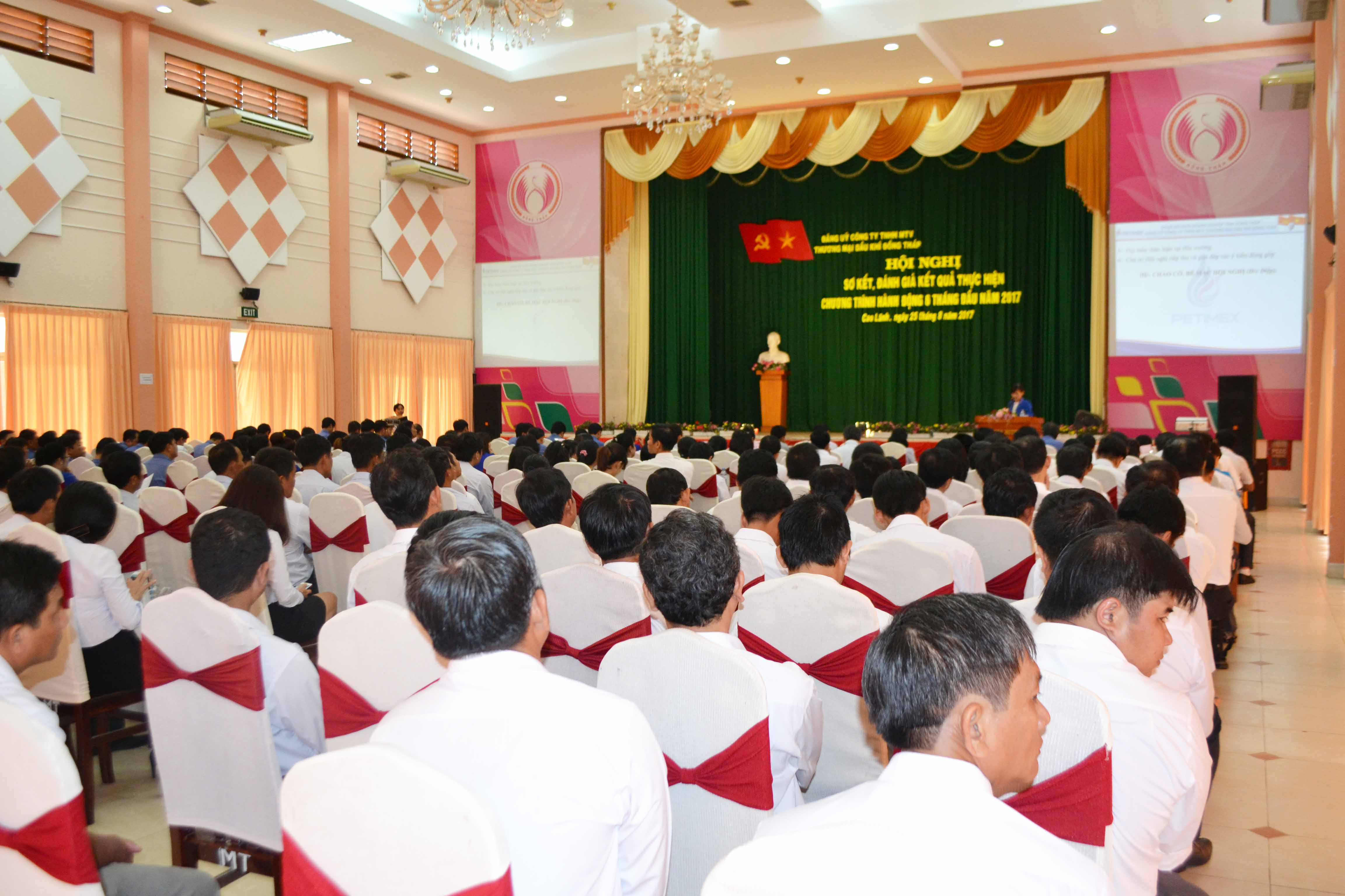 Đảng ủy công ty petimex tổ chức sơ kết, đánh giá kết quả thực hiện chương trình hành động 6 tháng đầu năm 2017. (28/08/2017)