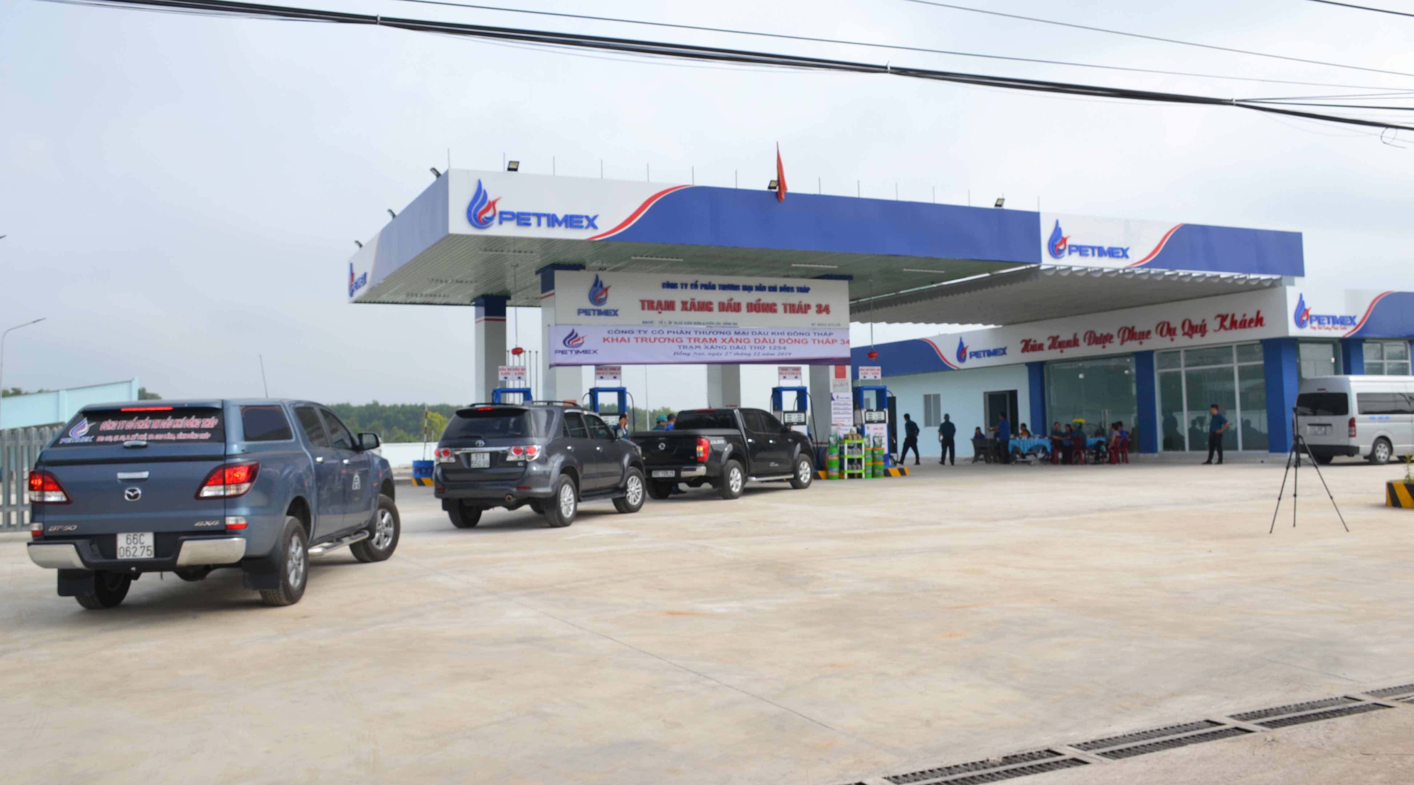 Petimex khai trương trạm xăng dầu đồng tháp 34. (27/12/2019)