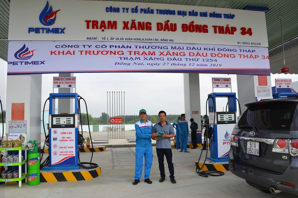 Petimex khai trương trạm xăng dầu đồng tháp 34. (27/12/2019)