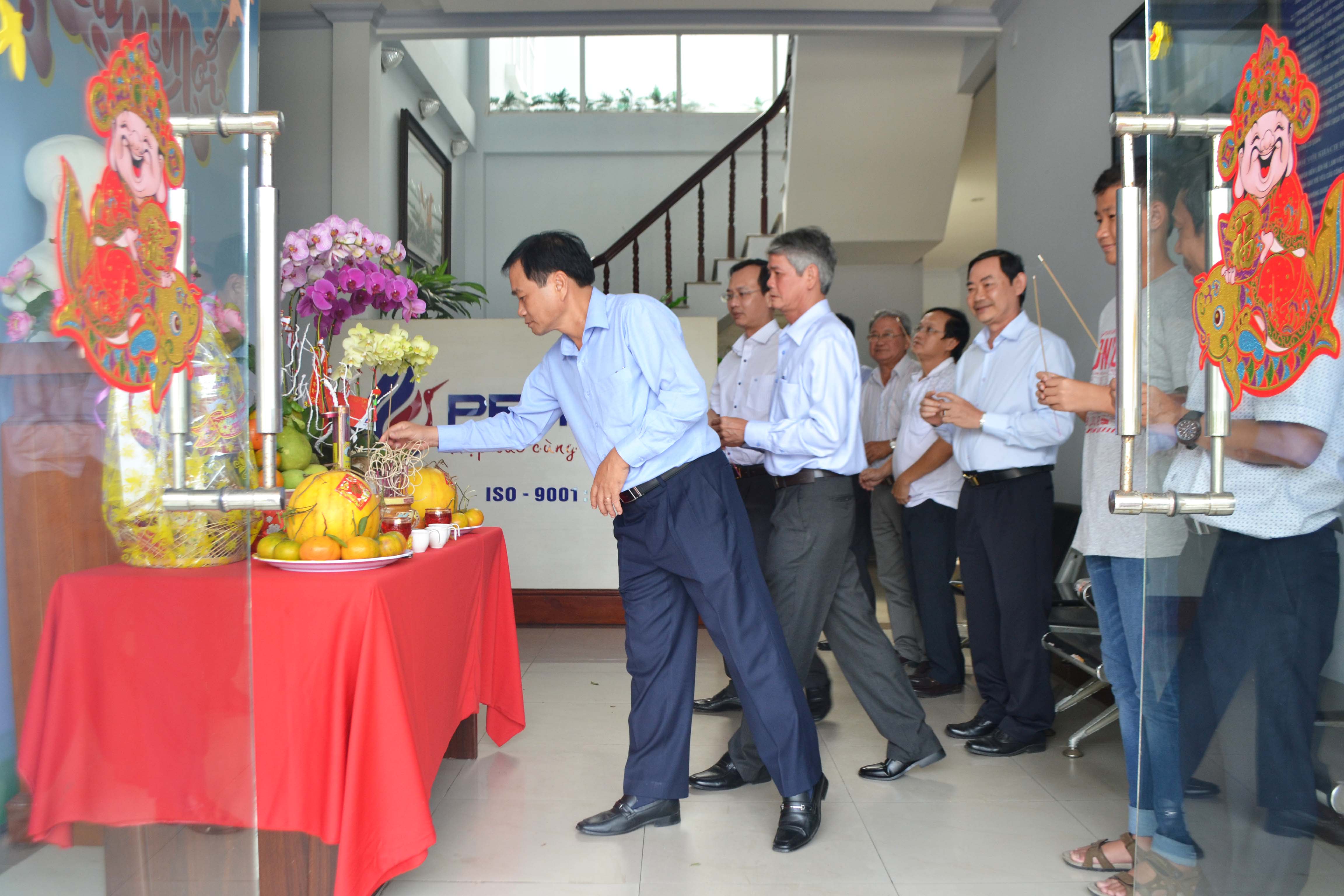 Lãnh đạo tỉnh thăm và chúc tết petimex xuân đinh dậu 2017 (29/01/2017)